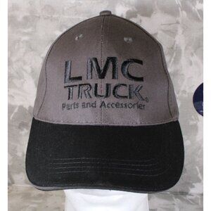 LMC Truck Parts Accessories Hat Cap Gray Adult Used Strapback
